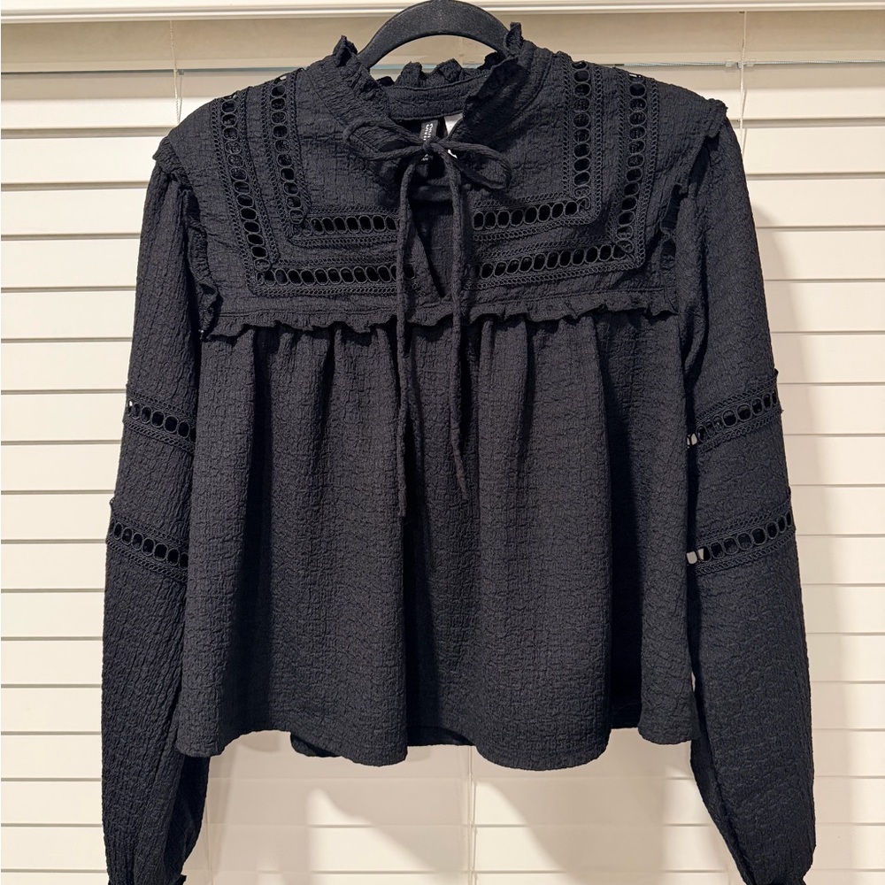 Black Long Sleeve Blouse
